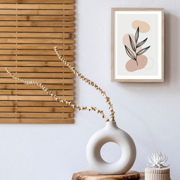 Modern Minimalist Abstract Boho Wall Art Print Home Decor [No Frame] - Picture 4 of 6